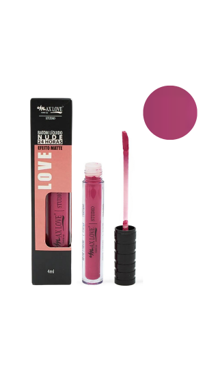 MAX LOVE BATOM LIQUIDO NUDE 24 HORAS 4ML 12
