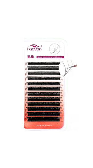 FADVAN LASHES CILIOS FIO A FIO 3D W 0.07D 8MM AO 14MM MIX