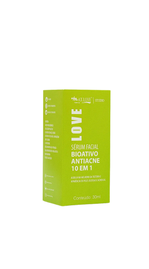 MAX LOVE SERUM BIOATIVO ANTIACNE 10 EM 1