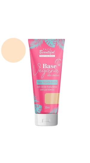 FACE BEAUTIFUL BASE VEGANA MATTE COR 01