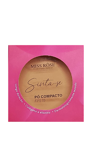 MISS ROSE PÓ COMPACTO SINTA-SE COR LUANA 10G
