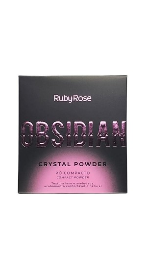 RUBY ROSE OBSIDIAN PÓ COMPACTO COR PC44 9,6G