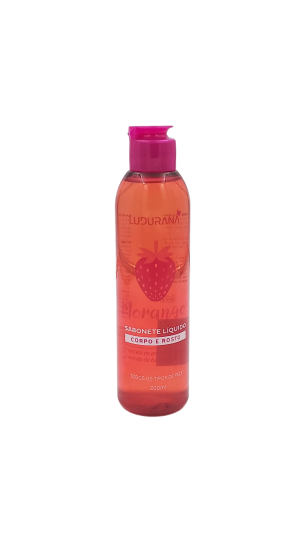LUDURANA SABONETE MORANGO CORPO/ROSTO 200ML