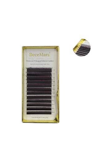 DECEMARS CILIOS FIO A FIO 0.07 M MIX 8-12MM BRANCO