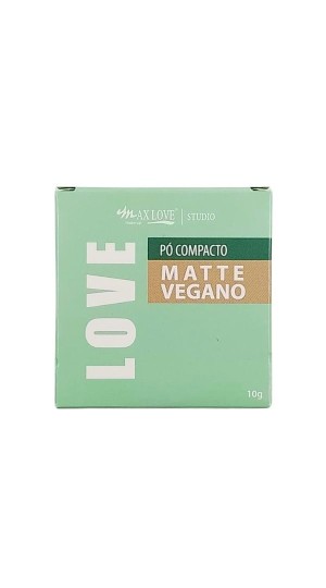MAX LOVE PO COMPACTO MATTE VEGANO COR 44 10G