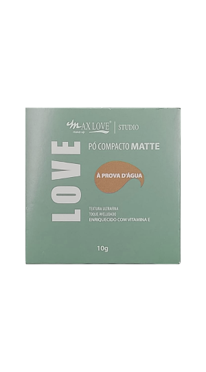 MAX LOVE PO COMPACTO MATTE COR 204 10G
