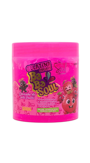 SOUL GELATINA BABASOUL CHEIRINHO DE TUTTI-FRUTTI 500G
