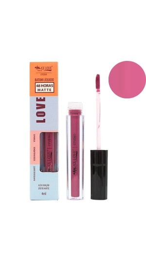 MAX LOVE BATOM LIQUIDO 48 HORAS  MATTE COR 265 4ML