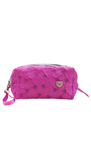 NECESSAIRE CORAÇÃO JJ-3002 ROSA