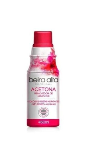 BEIRA ALTA ACETONA REMOVEDOR DE ESMALTES 450ML