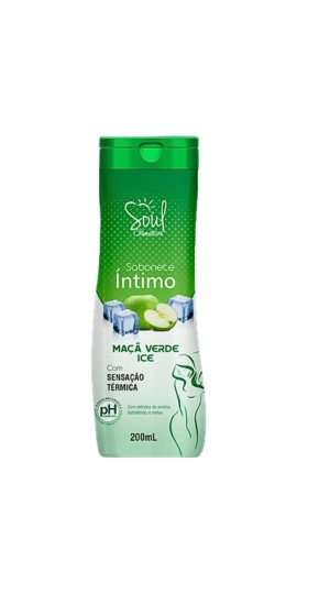SOUL SABONETE INTIMO MAÇA VERDE ICE 210ML