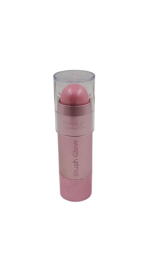 PINK 21 BLUSH BASTÃO STICK GLOW COR 01 7G 