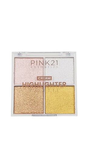 PINK 21 ILUMINADOR CREAM HIGHLIGHTER COR 01 14G 