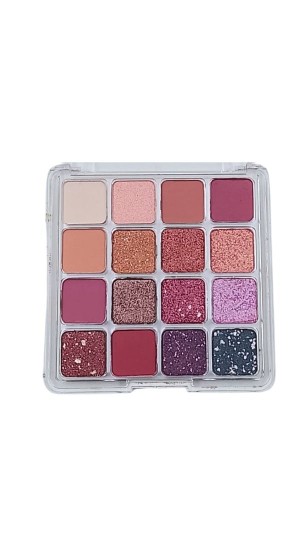 MISS RÔSE WIKE MAKE PALETA DE SOMBRA 16 CORES COR B2