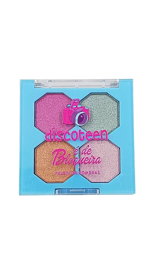 DISCOTEEN  PALETA DE SOMBRAS É DE BLOGUEIRA COR C 3G