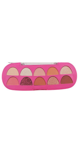 CITY GIRLS PALETA DE SOMBRA KISSES GLITTER COR A 5,8G 
