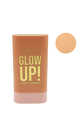 PINK 21 CORRETIVO BASTÃO GLOW UP COR 03 15G 