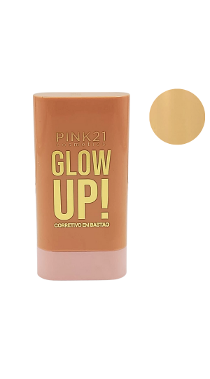 PINK 21 CORRETIVO BASTÃO GLOW UP COR 05 15G 