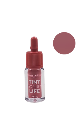 PINK 21 BATOM LIQUIDO TINT YOUR LIFE COR 05 8ML 