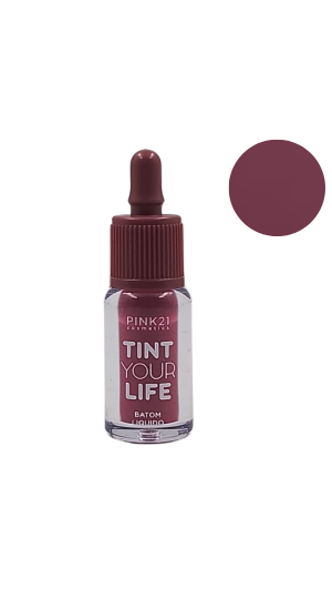 PINK 21 BATOM LIQUIDO TINT YOUR LIFE COR 06 8ML 
