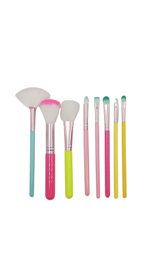 KIT DE PINCEL COLORIDO C/8