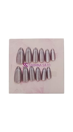 SABRINA SATO UNHAS POSTIÇAS OLHO DE GATO 5  C/12 PCS