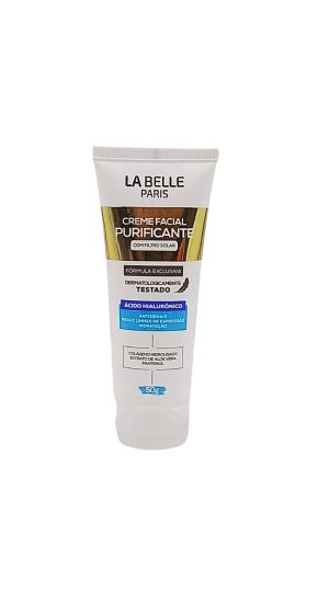 LA BELLE PARIS CREME FACIAL PURIFICANTE ACIDO HIALURONICO 50G 