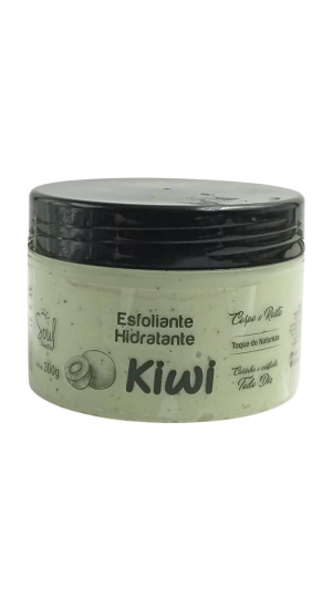 SOUL ESFOLIANTE HIDRATANTE CORPO E ROSTO KIWI 300G