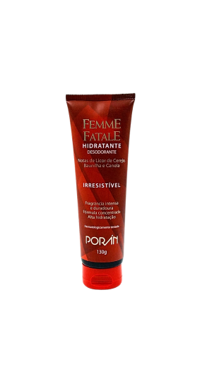 PORAN FEMME FATALE HIDRATANTE DESODORANTE IRRESISTIVEL 130G 