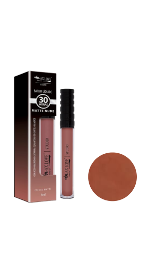 MAX LOVE BATOM LIQUIDO 30 HORAS MATTE NUDE  667 4ML