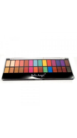 BELLE ANGEL PALETA DE SOMBRA 28 CORES COLORIDA