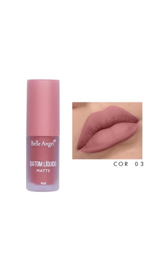 BELLE ANGEL BATOM LIQUIDO COR 03 4ML
