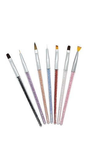 DAFU KIT PINCEL PARA UNHA C/7