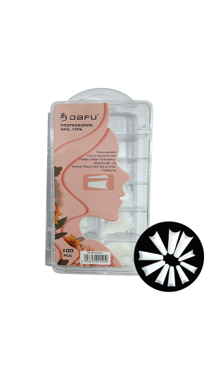 DAFU UNHA TIPS LEITOSA  DF-UP 100-N41 100 PCS