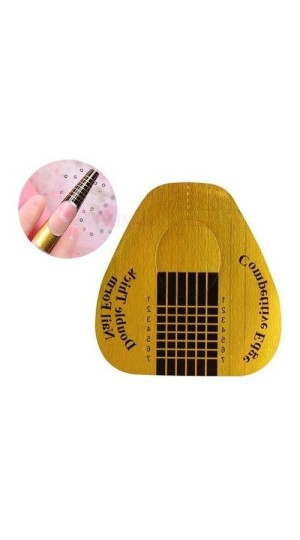 MOLDE ADESIVO PARA UNHA LARGO C/20