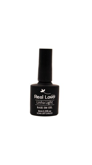 REAL LOVE BASE EM GEL LINHA LIGHT 8ML