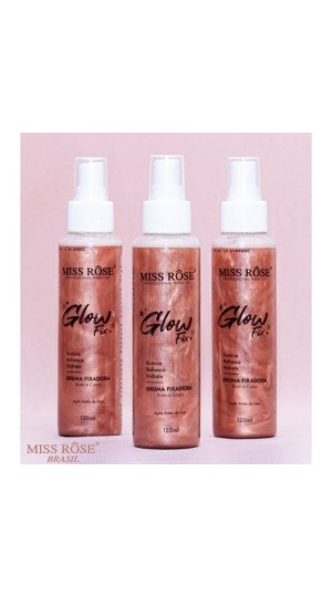 MISS ROSE BRUMA FIXADORA GLOW FIX 120ML