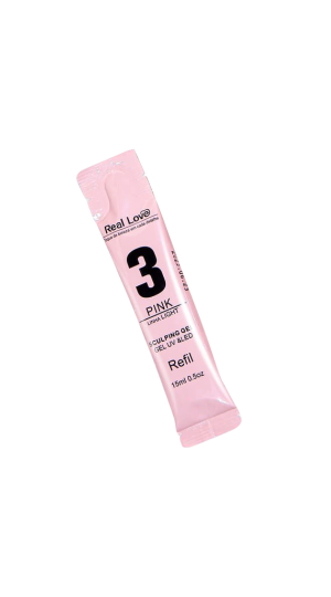 REAL LOVE GEL SCULPING REFIL 15ML 03 PINK